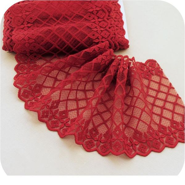 2meter/lot 15cm/20cm/25cm wine red good quality soft net lingge grid embroidery mesh fabric sewing textile mater bbyoab
2meter/lot 15cm/20cm/25cm wine red good quality soft net lingge grid embroidery mesh fabric sewing textile mater bbyoab