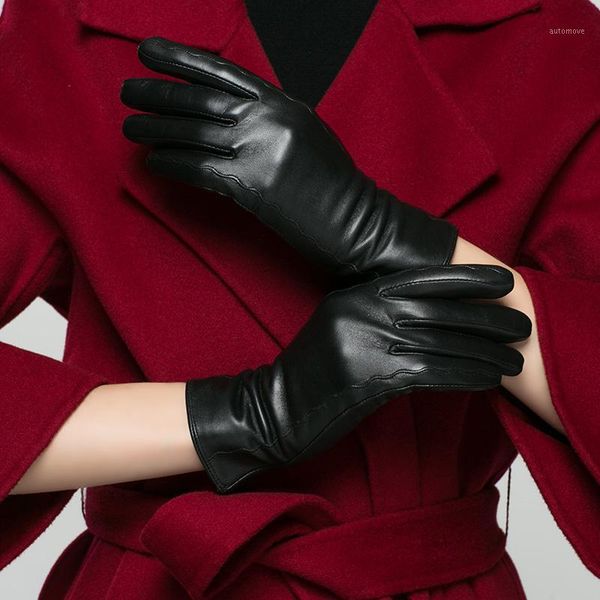 real leather gloves female winter plus velvet warm slim hand short lady goatskin gloves for woman fashion all-matched k23191, Blue;gray
real leather gloves female winter plus velvet warm slim hand short lady goatskin gloves for woman fashion all-matched k23191, Blue;gray