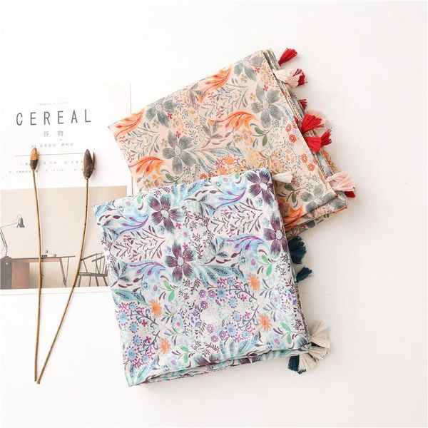 scarves women floral print shawl scarf viscose hijab large size special ball tassel thin blanket wrap wolesale 2color, Blue;gray
scarves women floral print shawl scarf viscose hijab large size special ball tassel thin blanket wrap wolesale 2color, Blue;gray