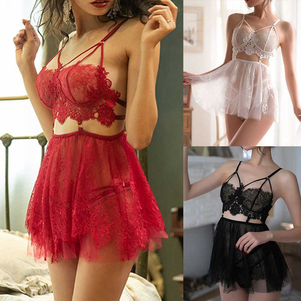 women 3 piece lace bra and skirt lingerie chemise babydoll sleepwear with panty set, Black;white
women 3 piece lace bra and skirt lingerie chemise babydoll sleepwear with panty set, Black;white