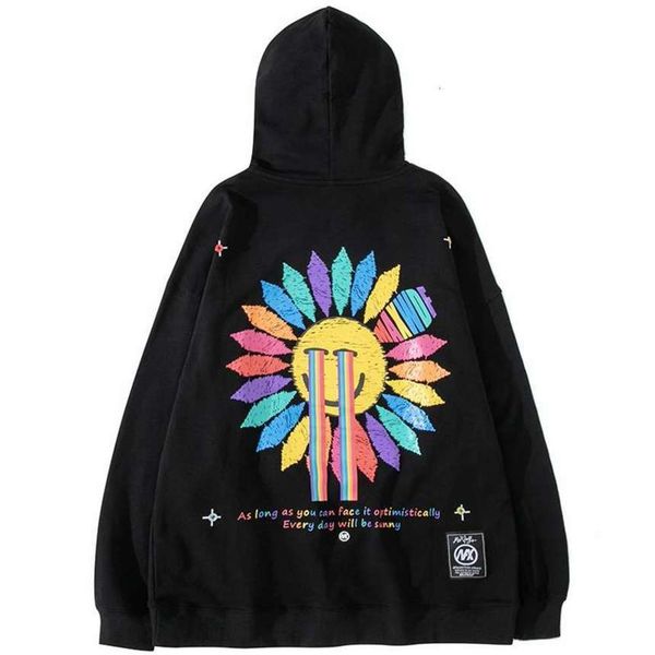 gentlemen hip hop streetwear hoodie crying rainbow sunflower print trui fashion casual katoen hooded sweatshirt oversized, Black
gentlemen hip hop streetwear hoodie crying rainbow sunflower print trui fashion casual katoen hooded sweatshirt oversized, Black