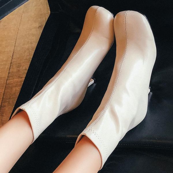 new designer spring autumn square toe thin heels handmade women boots high heels zipper ankle shoes fashion feminines stilettos, Black
new designer spring autumn square toe thin heels handmade women boots high heels zipper ankle shoes fashion feminines stilettos, Black