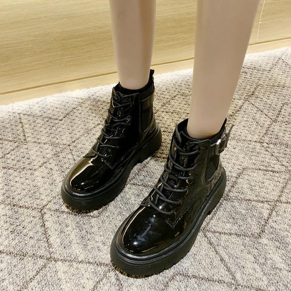 handsome martin boots women's locomotive thin fashion ins small short boots autumn cool lady shoes -40, Black
handsome martin boots women's locomotive thin fashion ins small short boots autumn cool lady shoes -40, Black