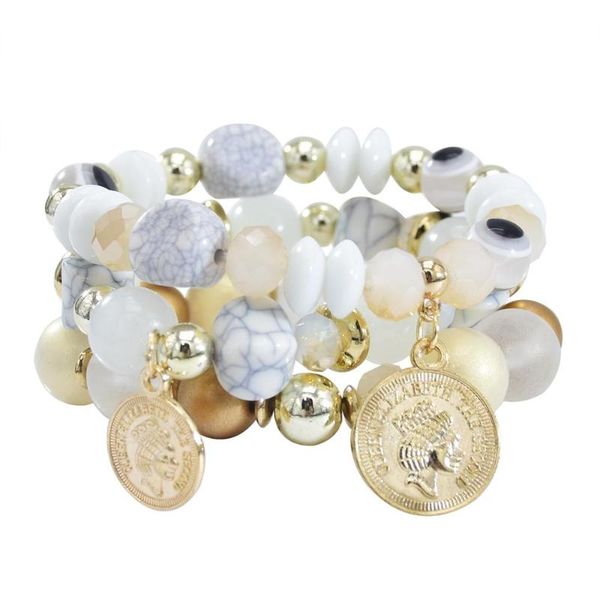 european and american trend multilayer irregular beads temperament bracelet bohemia natural stone pearl bracelet simple coin, Black
european and american trend multilayer irregular beads temperament bracelet bohemia natural stone pearl bracelet simple coin, Black