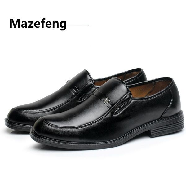 dress shoes mazefeng 2021 men formal business work soft patent leather pointed toe for man male men's oxford flats size 38-44, Black
dress shoes mazefeng 2021 men formal business work soft patent leather pointed toe for man male men's oxford flats size 38-44, Black