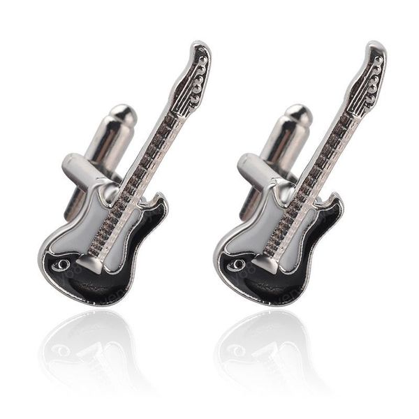 guitar cuff links fashion men's business suit shirt button cuff links business wedding gift, Silver
guitar cuff links fashion men's business suit shirt button cuff links business wedding gift, Silver