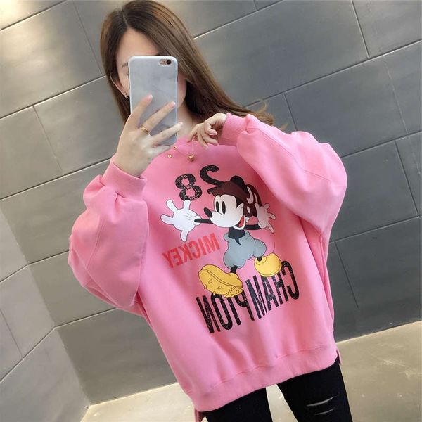sweater 2020 new women's clothing korean version loose autumn and winter foreign style coat ins fashion, Black
sweater 2020 new women's clothing korean version loose autumn and winter foreign style coat ins fashion, Black