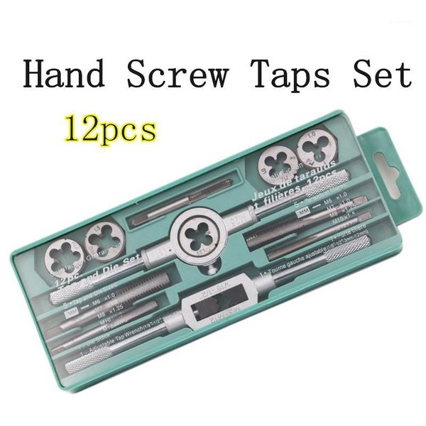 12pcs alloy steel tap & die set with small tap twisted hand tools m6-m12 nc screw thread plugs taps hand screw taps1
12pcs alloy steel tap & die set with small tap twisted hand tools m6-m12 nc screw thread plugs taps hand screw taps1