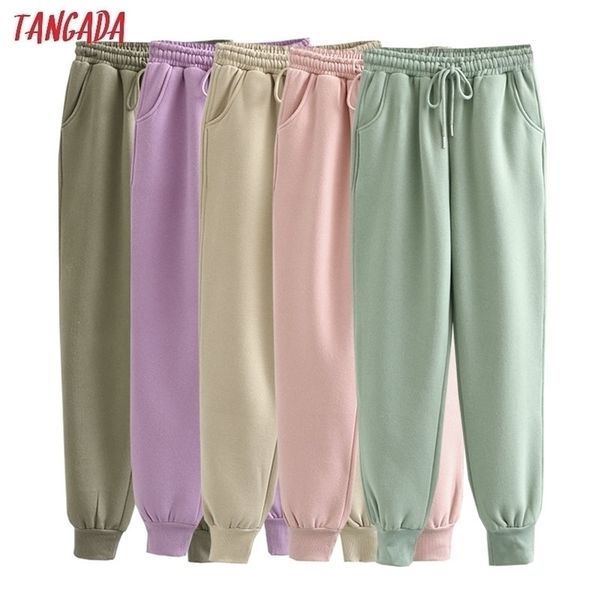 tangada autumn winter women thick fleece 100% cotton long pants warm big strethy waist trousers 6l16 201228, Black;white
tangada autumn winter women thick fleece 100% cotton long pants warm big strethy waist trousers 6l16 201228, Black;white