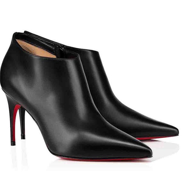 elegant lady booty gorgona pointed toe women red bottom ankle boots black calfskin leather high heels lady red soles booties eu35-43,with bo
elegant lady booty gorgona pointed toe women red bottom ankle boots black calfskin leather high heels lady red soles booties eu35-43,with bo