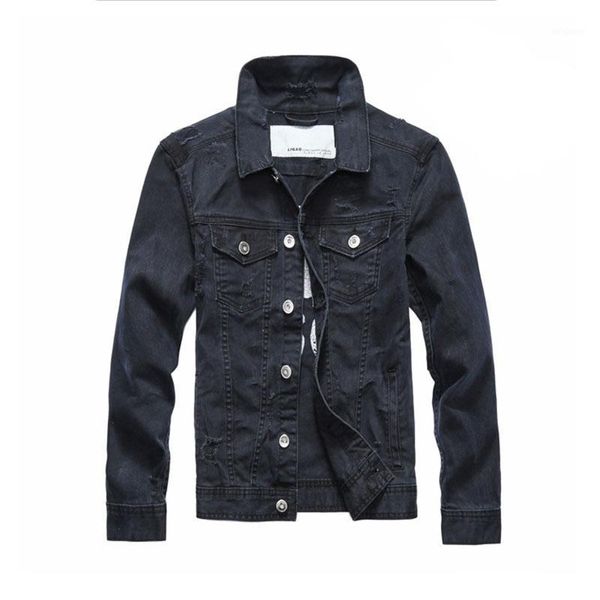kiovno men retro ripped jackets coats back embroidery letter embroidery jeans jackets for male size m-3xl black1, Black;brown
kiovno men retro ripped jackets coats back embroidery letter embroidery jeans jackets for male size m-3xl black1, Black;brown