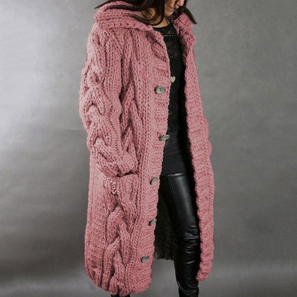 women's knits & tees laamei oversized s-5xl long sweaters autumn winter thick hooded coats 2021 female loose knitted cardigan coat, White
women's knits & tees laamei oversized s-5xl long sweaters autumn winter thick hooded coats 2021 female loose knitted cardigan coat, White