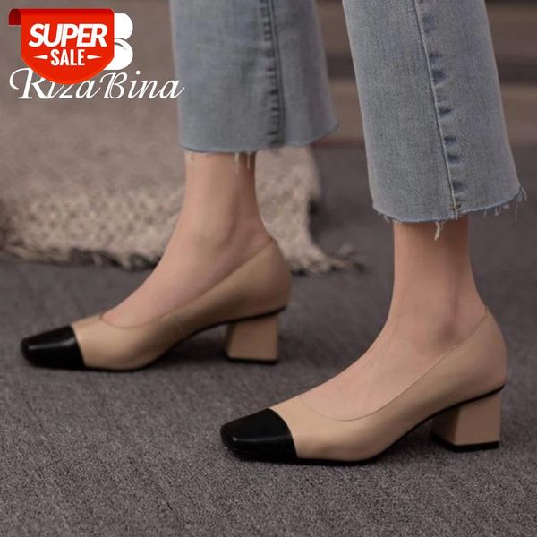 rizabina new women high heel shoes real leather mix color pumps women fashion ladies party shoes footwear size 34-40 #h02s
rizabina new women high heel shoes real leather mix color pumps women fashion ladies party shoes footwear size 34-40 #h02s