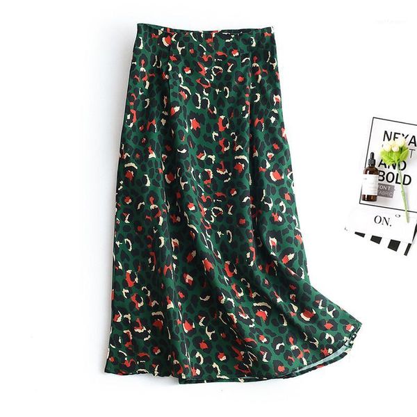 2020 spring summer skirt colorful leopard print long skirt fashion women ladies green high waist split a-line maxi female1, Black
2020 spring summer skirt colorful leopard print long skirt fashion women ladies green high waist split a-line maxi female1, Black