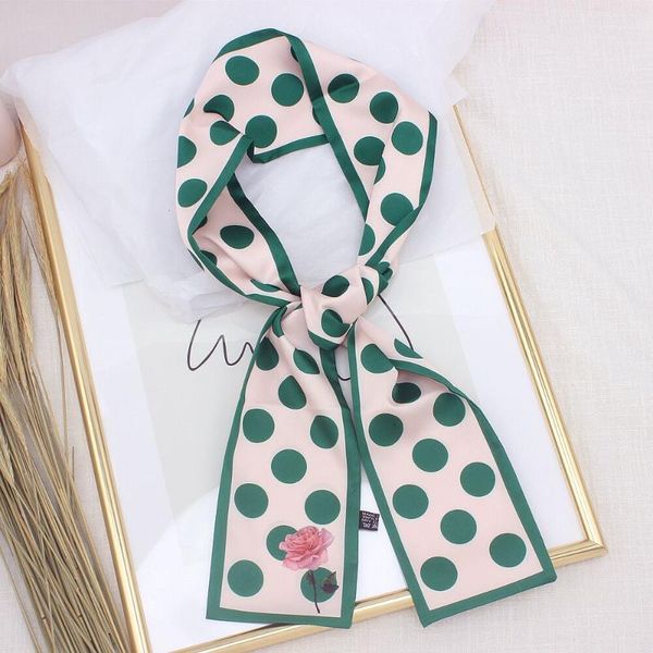 scarves 120*10cm polka dot double-sided korean style small ribbon neckerchief versitile wrist hairband scarf, Blue;gray
scarves 120*10cm polka dot double-sided korean style small ribbon neckerchief versitile wrist hairband scarf, Blue;gray