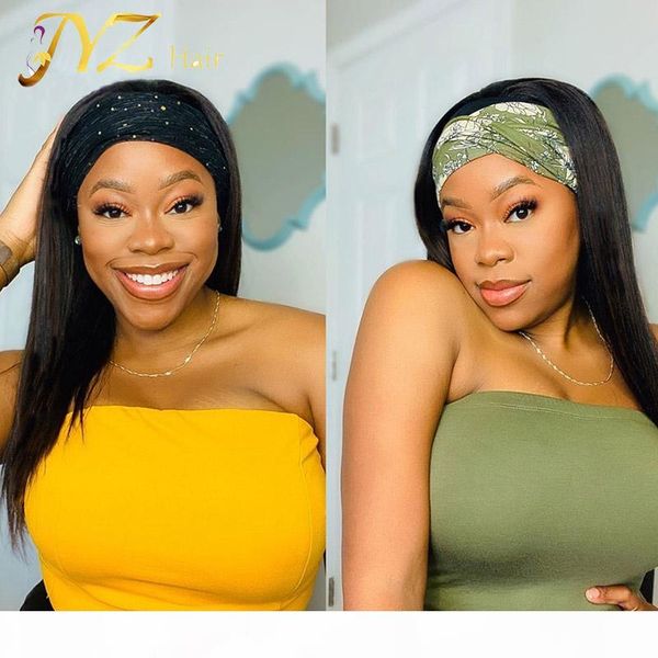 headband wig for black women brazilian straight human hair wigs glueless full machine made wig with remy hair, Black;brown
headband wig for black women brazilian straight human hair wigs glueless full machine made wig with remy hair, Black;brown