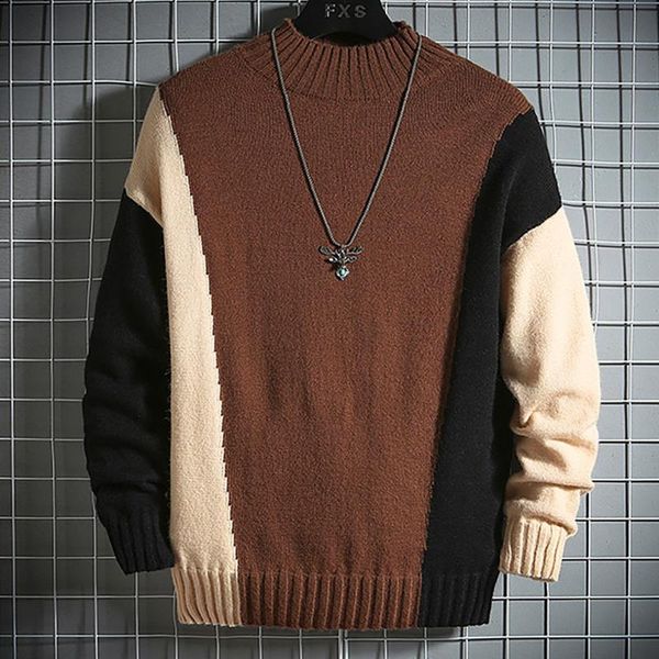 luxury new blouse patchwork sleeve casual long winter printed knitting 2019 sweater men's oksma, Black
luxury new blouse patchwork sleeve casual long winter printed knitting 2019 sweater men's oksma, Black