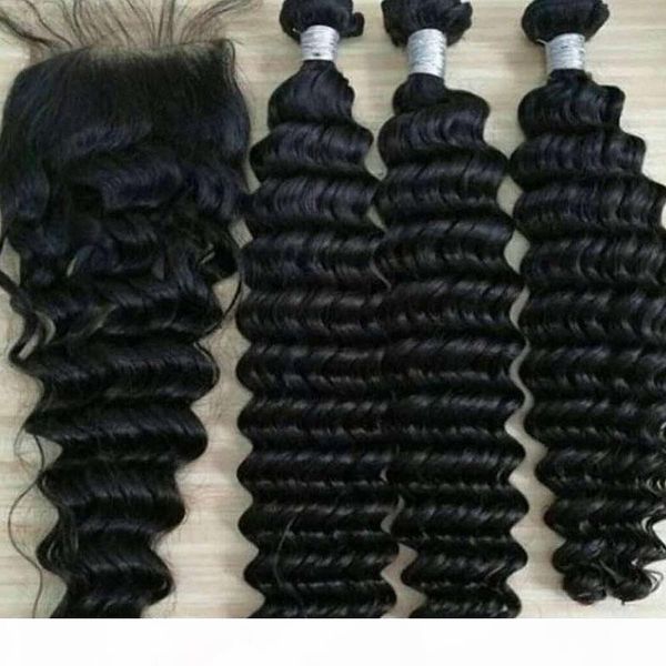 brazilian human braiding hair 3 bundles weaving with 4*4 lace closure natural color deep wave hair wefts, Black;brown
brazilian human braiding hair 3 bundles weaving with 4*4 lace closure natural color deep wave hair wefts, Black;brown