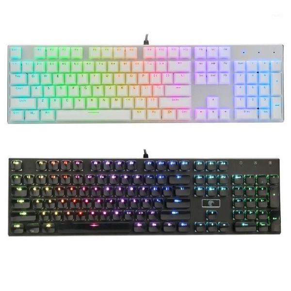 keyboard mouse combos 104 keys layout low profile keycaps set for mechanical backlit crystal edge design cherry mx with key caps puller1