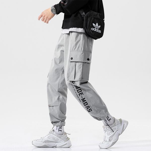 fashion men's pants 2020 winter fall slacks loose teen lace-up stylist cargo style high street elements sports pants 3 color size m-4xl, Black
fashion men's pants 2020 winter fall slacks loose teen lace-up stylist cargo style high street elements sports pants 3 color size m-4xl, Black
