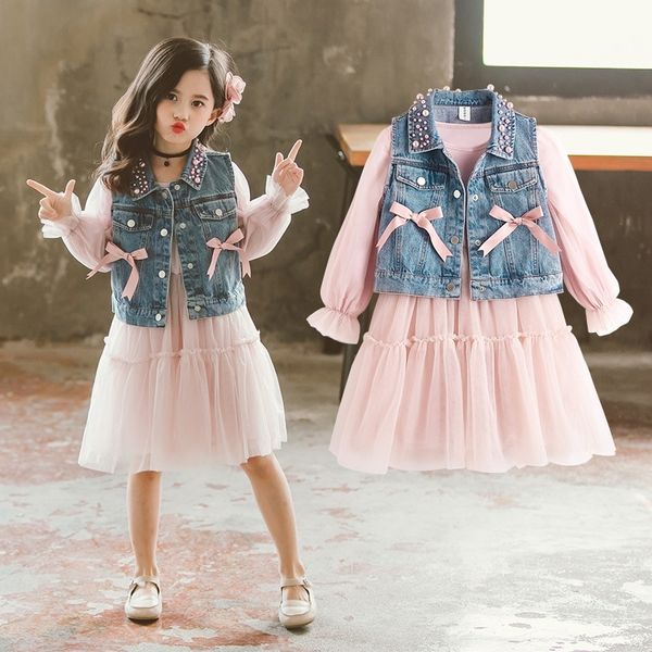 cowboy jackets girls dress new spring long sleeves pink lace dress kids dresses for girls autumn clothing party princess costume y200102, Red;yellow
cowboy jackets girls dress new spring long sleeves pink lace dress kids dresses for girls autumn clothing party princess costume y200102, Red;yellow