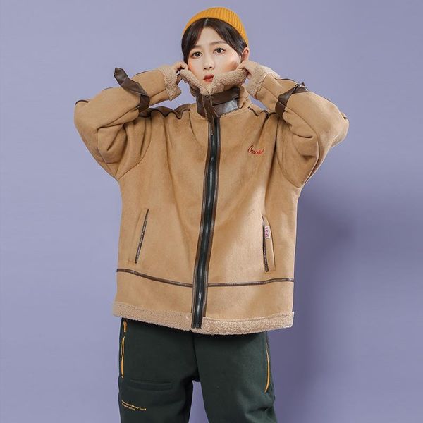 automotive fur coats women japanese style straight loose fashion biker women thick warm coats fur leather winter overcoats a135, Black
automotive fur coats women japanese style straight loose fashion biker women thick warm coats fur leather winter overcoats a135, Black