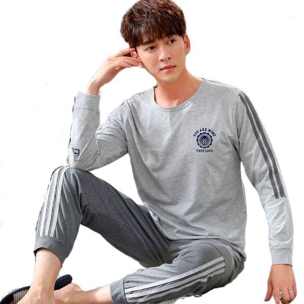 autumn winter knitted cotton cartoon men's pyjamas striped pajamas set casual male sleepwear pyjamas night pijamas 3xl homewear1, Black;brown
autumn winter knitted cotton cartoon men's pyjamas striped pajamas set casual male sleepwear pyjamas night pijamas 3xl homewear1, Black;brown