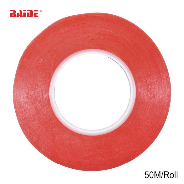6mm-12mm * 50m rojo acrilico gel de alta resistencia cinta adhesiva de doble cara/etiqueta adhesiva 300pcs/lot
6mm-12mm * 50m rojo acrilico gel de alta resistencia cinta adhesiva de doble cara/etiqueta adhesiva 300pcs/lot