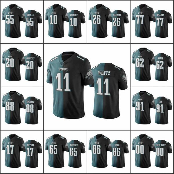 филадельфия орлы мужчины # 11 carson wentz 86 zach ertz 91 fletcher cox custom women youth нфл зеленый черный tone limited jersey, Black;red
филадельфия орлы мужчины # 11 carson wentz 86 zach ertz 91 fletcher cox custom women youth нфл зеленый черный tone limited jersey, Black;red