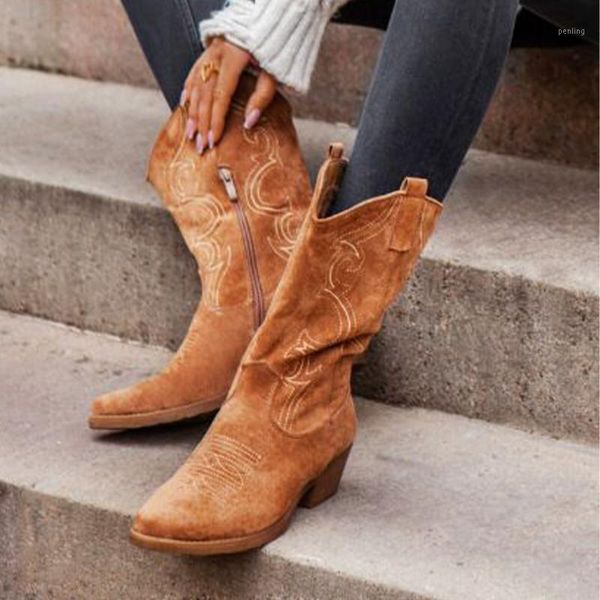 women's embordiery mid calf boots winter woman warm plush comfortable boots ladies party stylish pumps flock zip shoes plus size1, Black
women's embordiery mid calf boots winter woman warm plush comfortable boots ladies party stylish pumps flock zip shoes plus size1, Black