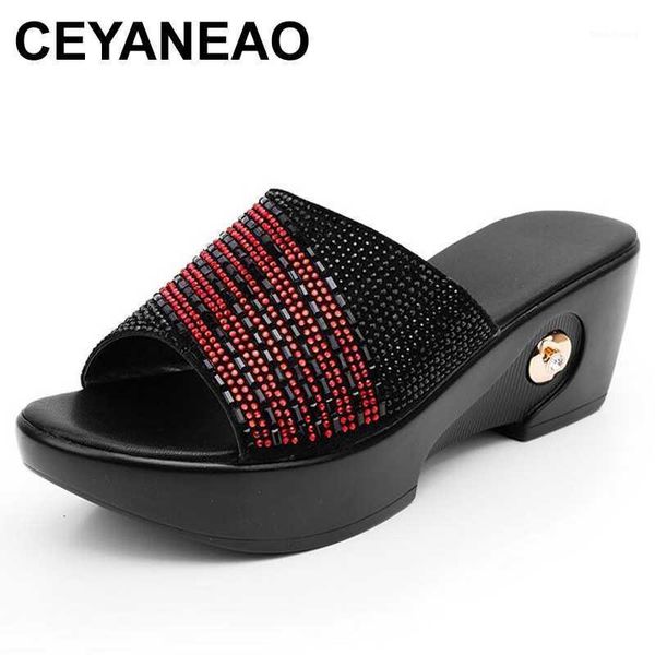 ceyaneaobig size 41 crystal sandals 2020 new summer mother sandals woman genuine leather shoes peep toe waterproof non-slip slip1, Black
ceyaneaobig size 41 crystal sandals 2020 new summer mother sandals woman genuine leather shoes peep toe waterproof non-slip slip1, Black