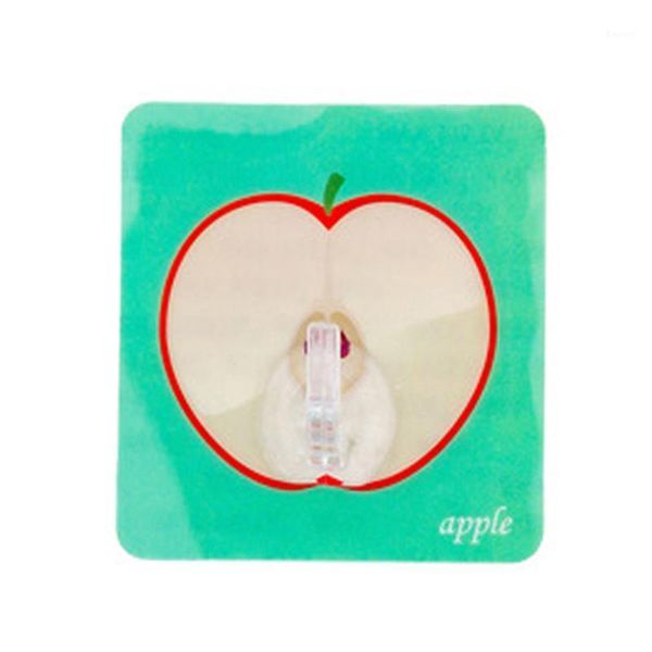 1pcs creative adhesive wall hook resin fruit pattern non-trace door hooks sticky hooks for kitchen and bathroom walls1 
1pcs creative adhesive wall hook resin fruit pattern non-trace door hooks sticky hooks for kitchen and bathroom walls1