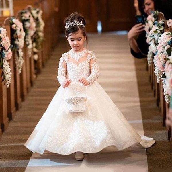 girl's dresses 2021 lovely flower girls for weddings princess jewel long sleeves lace appliques big bow sweep train little kids holy, Red;yellow
girl's dresses 2021 lovely flower girls for weddings princess jewel long sleeves lace appliques big bow sweep train little kids holy, Red;yellow