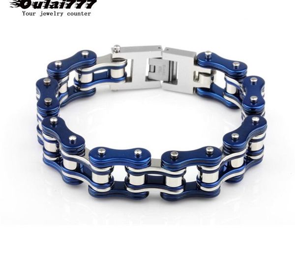big charm bracelets hand chain rock stay 2020 stainless steel bicycle men chain bracelet mens accessories male punk11, Black
big charm bracelets hand chain rock stay 2020 stainless steel bicycle men chain bracelet mens accessories male punk11, Black