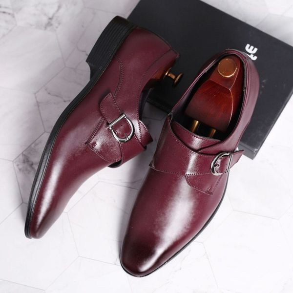 monk buckle men shoes square toe concise 2021 new pu leather casual business shoes dress classic comfortable spring autumn dh633, Black
monk buckle men shoes square toe concise 2021 new pu leather casual business shoes dress classic comfortable spring autumn dh633, Black