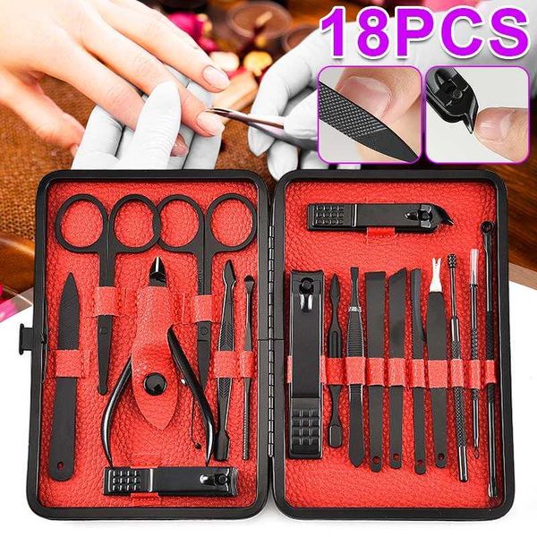 nail art kits 18 pcs professional cutter pedicure scissors set stainless steel eagle hook portable manicure clipper tool
nail art kits 18 pcs professional cutter pedicure scissors set stainless steel eagle hook portable manicure clipper tool