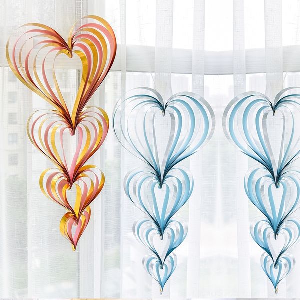 hfusq new valentine's valentine's day shopping mall l decoration bronzing three-dimensional paper pendant day pendant chinese love
hfusq new valentine's valentine's day shopping mall l decoration bronzing three-dimensional paper pendant day pendant chinese love