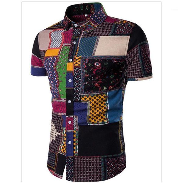 new large size men's short-sleeved shirt / 12-color series fashion printed shirt british fan male / classic printed1, White;black
new large size men's short-sleeved shirt / 12-color series fashion printed shirt british fan male / classic printed1, White;black