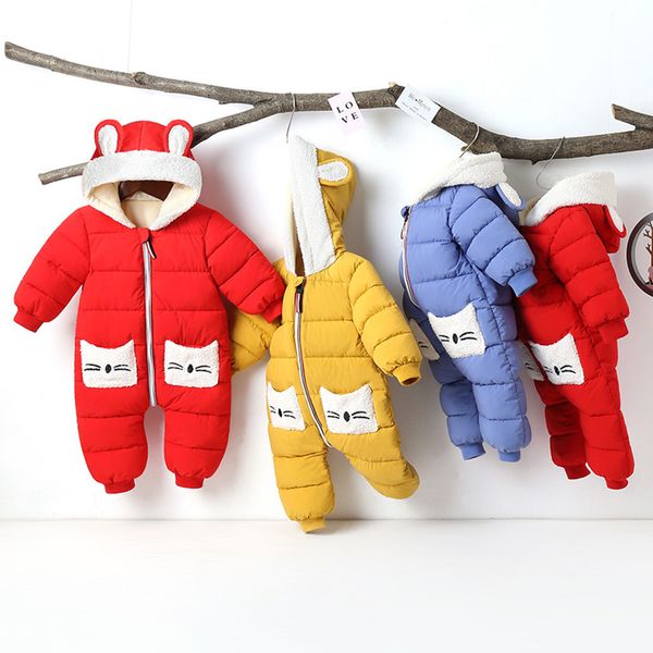 newborn infant baby boys girls long sleeve cartoon thick hooded romper jumpsuit baby keep warm coat q1111, White
newborn infant baby boys girls long sleeve cartoon thick hooded romper jumpsuit baby keep warm coat q1111, White
