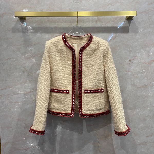 woolen woolen jacket women's short 2020 korean new woolen mohair pure color quality tweed cardigan, White
woolen woolen jacket women's short 2020 korean new woolen mohair pure color quality tweed cardigan, White