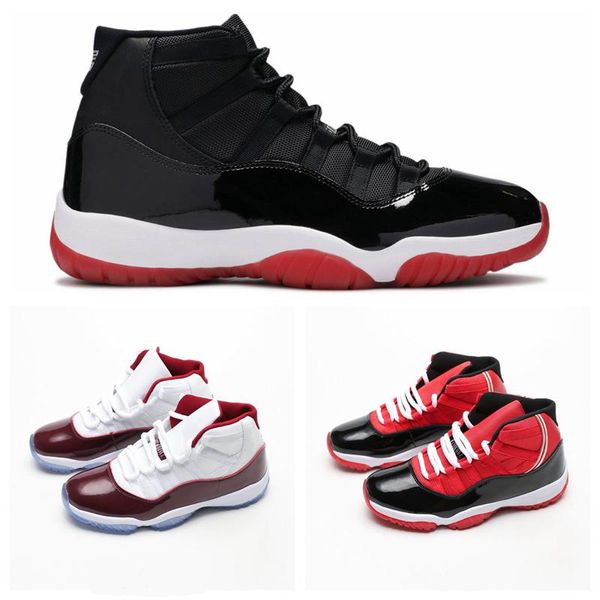 new 11 wine red men basketball shoes 11s jubilee bred mens trainers women sports sneakers size 36-47
new 11 wine red men basketball shoes 11s jubilee bred mens trainers women sports sneakers size 36-47