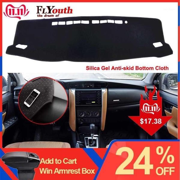 car dashboard cover for fortuner 2016-2018 silicone non-slip dash mat anti-uv carpet automobile sun shade pad carpet dash1
car dashboard cover for fortuner 2016-2018 silicone non-slip dash mat anti-uv carpet automobile sun shade pad carpet dash1