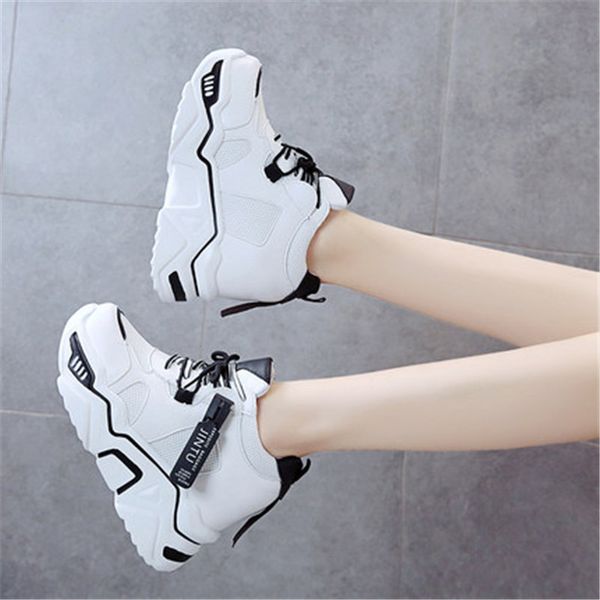 2021 new of women trainers thick black casual woman shoes chaussures femme baskets uxjj, Black;white
2021 new of women trainers thick black casual woman shoes chaussures femme baskets uxjj, Black;white