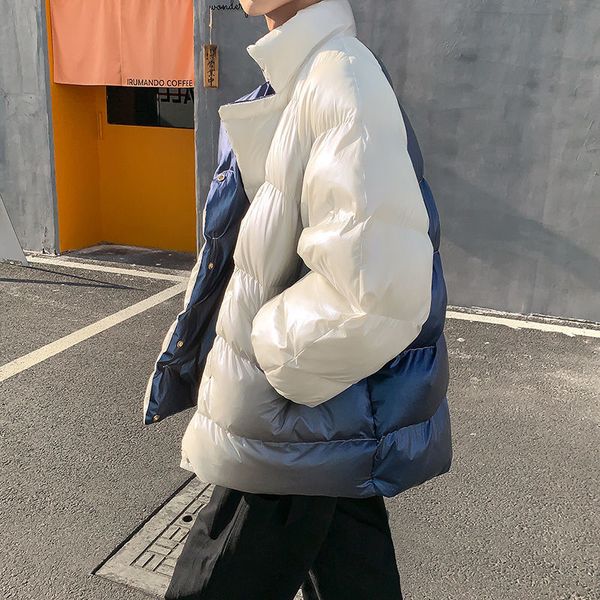 2021 new korean winter warm parkas for men fashion gradient men's oversized jackets coats streetwear thicken parka man jk78, Black
2021 new korean winter warm parkas for men fashion gradient men's oversized jackets coats streetwear thicken parka man jk78, Black