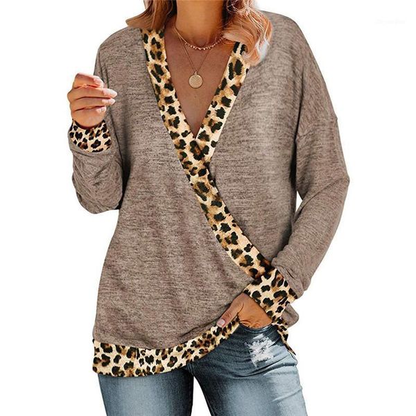 leosoxs autumn and winter new european and american women's deep v-neck leopard print color-blocking long-sleeved women1, White;black
leosoxs autumn and winter new european and american women's deep v-neck leopard print color-blocking long-sleeved women1, White;black