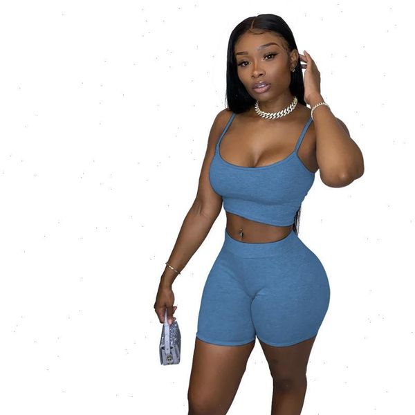 solid lounge wear tracksuit women summer spaghetti strap vest crop biker shorts bodycon jogging two piece set women outfit, Gray
solid lounge wear tracksuit women summer spaghetti strap vest crop biker shorts bodycon jogging two piece set women outfit, Gray