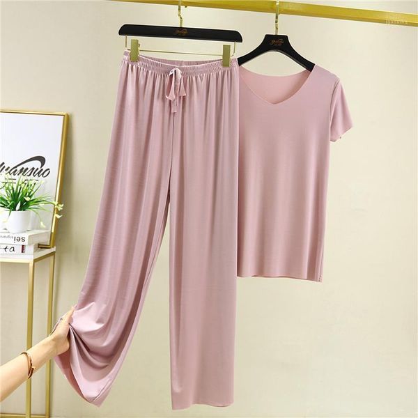 women new 2020 summer two piece set female fashion solid short sleeve and wide leg pants casual ladies outfits suit l2571, White
women new 2020 summer two piece set female fashion solid short sleeve and wide leg pants casual ladies outfits suit l2571, White