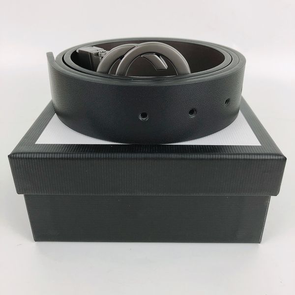 mens belts designer womens leather belt fashion black golden grey buckle beltss width 3.8cm with box, Black;brown 
mens belts designer womens leather belt fashion black golden grey buckle beltss width 3.8cm with box, Black;brown