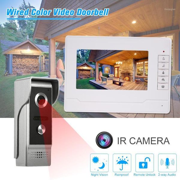 doorbells video door phone lcd color screen support night vision waterproof unlock monitor doorbell intercom system for home apartment1
doorbells video door phone lcd color screen support night vision waterproof unlock monitor doorbell intercom system for home apartment1