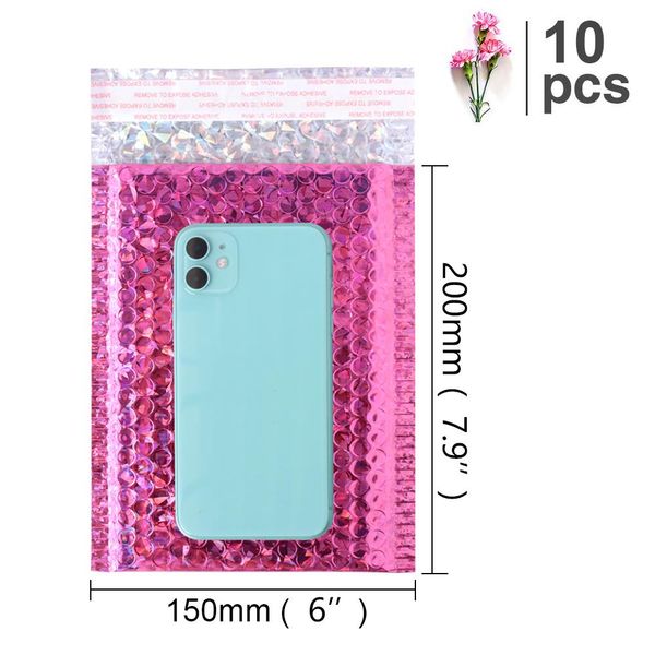 10шт rose pink laser голографической фольга bubble mailer макияж подарки сумка красочной упаковка bubble mailer проложенная доставка конверт
10шт rose pink laser голографической фольга bubble mailer макияж подарки сумка красочной упаковка bubble mailer проложенная доставка конверт